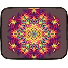 Joyful Living Fleece Blanket (mini) by aumaraspiritart