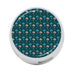Summer Palms Pattern 4-port Usb Hub (one Side) by TastefulDesigns