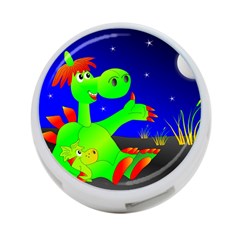 Dragon Grisu Mythical Creatures 4-port Usb Hub (one Side) by Nexatart