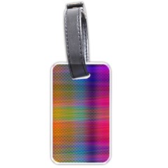 Colorful Sheet Luggage Tags (one Side)  by LoolyElzayat