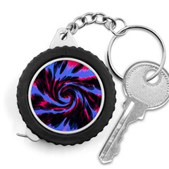 Swirl Black Blue Pink Measuring Tape by BrightVibesDesign