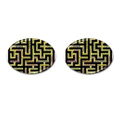 Mindset Stimulus Response Emotion Cufflinks (oval) by Sapixe