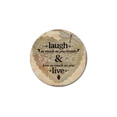 Motivational Calligraphy Grunge Golf Ball Marker (10 Pack) by Sapixe