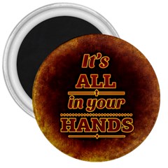 Motivation Live Courage Enjoy Life 3  Magnets by Sapixe