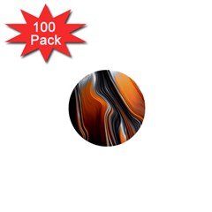Fractal Structure Mathematics 1  Mini Buttons (100 Pack)  by Sapixe