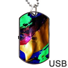 Global Warming 9 Dog Tag Usb Flash (two Sides) by bestdesignintheworld