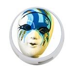 Porcelain Mask Minature Mask 4-Port USB Hub (Two Sides)  Front