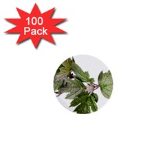 Leaves Plant Branch Nature Foliage 1  Mini Buttons (100 Pack)  by Sapixe