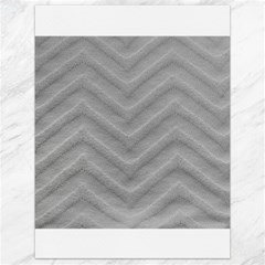 White Fabric Pattern Textile Canvas 18  X 24   by Sapixe
