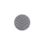White Fabric Pattern Textile 1  Mini Buttons Front