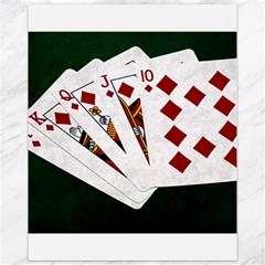 Poker Hands   Royal Flush Diamonds Canvas 11  X 14   by FunnyCow