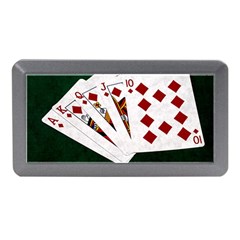 Poker Hands   Royal Flush Diamonds Memory Card Reader (mini) by FunnyCow