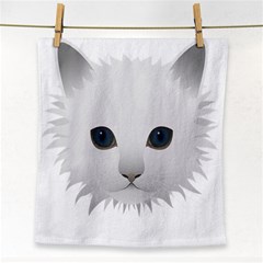 Cat Animal Pet Kitty Cats Kitten Face Towel by Sapixe