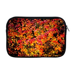 Orange, Yellow Cotoneaster Leaves In Autumn Apple Macbook Pro 17  Zipper Case by FunnyCow