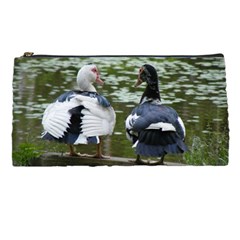 Muscovy Ducks At The Pond Pencil Cases by IIPhotographyAndDesigns