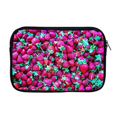 Pile Of Red Strawberries Apple Macbook Pro 17  Zipper Case by FunnyCow