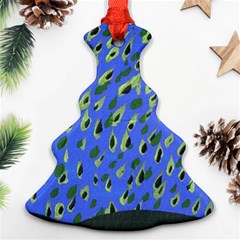 Raining Leaves Christmas Tree Ornament (two Sides) by snowwhitegirl