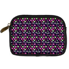 Hearts Butterflies Blue Pink Digital Camera Cases by snowwhitegirl