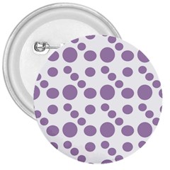 Violet Dots 3  Buttons by snowwhitegirl