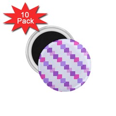 Geometric Squares 1 75  Magnets (10 Pack)  by snowwhitegirl