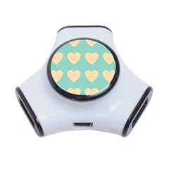 Teal Cupcakes 3-port Usb Hub by snowwhitegirl