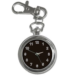 Dark Brown Key Chain Watches by snowwhitegirl