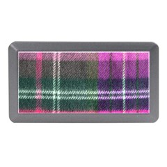 Pink Plaid Flannel Memory Card Reader (mini) by snowwhitegirl