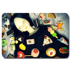 Food Large Doormat  by snowwhitegirl