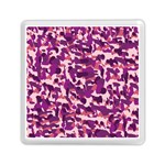 Pink Camo Memory Card Reader (Square) Front