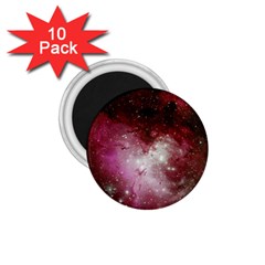 Nebula Red 1 75  Magnets (10 Pack)  by snowwhitegirl