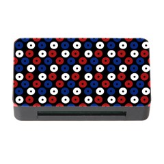 Eye Dots Red Blue Memory Card Reader With Cf by snowwhitegirl