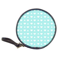 Hearts Dots Blue Classic 20-cd Wallets by snowwhitegirl