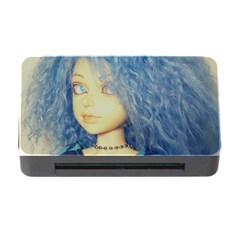 Blue Hair Boy Memory Card Reader With Cf by snowwhitegirl
