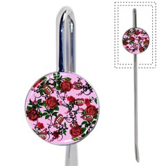 Pink Rose Vampire Book Mark by snowwhitegirl