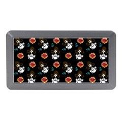 Girl With Dress Black Memory Card Reader (mini) by snowwhitegirl