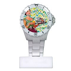 Retro Cokk Plastic Nurses Watch by vintage2030