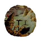 Witch 1461958 1920 Standard 15  Premium Round Cushions Front