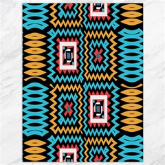Shapes On A Black Background                                          Canvas 36  X 48  by LalyLauraFLM