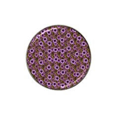 The Sky Is Not The Limit For A Floral Delight Hat Clip Ball Marker (4 Pack) by pepitasart