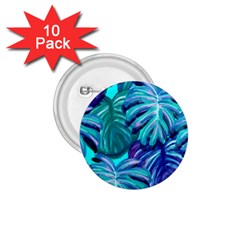 Leaves Tropical Palma Jungle 1 75  Buttons (10 Pack) by Sapixe