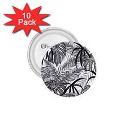Drawing Leaves Nature Picture 1 75  Buttons (10 Pack) by Sapixe