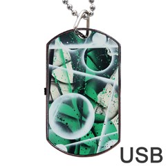 Insight Dog Tag Usb Flash (one Side) by WILLBIRDWELL