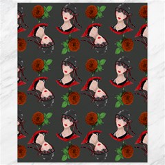 Vintage Flapper Woman Canvas 11  X 14  by snowwhitegirl