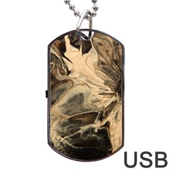 Honey Bee Dog Tag Usb Flash (two Sides) by WILLBIRDWELL