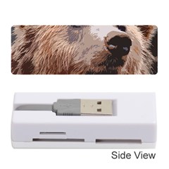 Bear Looking Memory Card Reader (stick) by snowwhitegirl