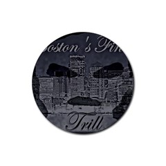 2451 Trill Cover Final Rubber Round Coaster (4 Pack)  by RWTFSWIMWEAR