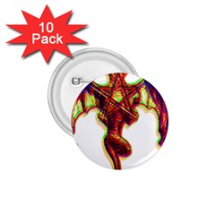 Demon 1 75  Buttons (10 Pack) by ShamanSociety