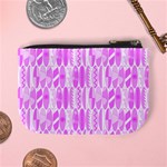 Bright Pink Colored Waikiki Surfboards  Mini Coin Purse Back