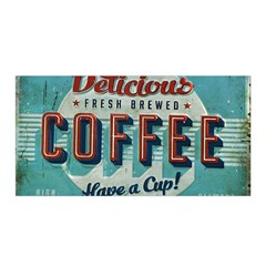 Delicious Coffee Satin Wrap by snowwhitegirl