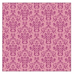 Victorian Pink Ornamental Large Satin Scarf (square) by snowwhitegirl